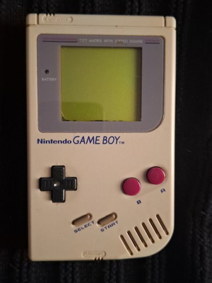 Nintendo Game Boy console with games