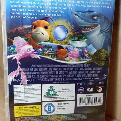 The Reef DVD like new, no subtitles