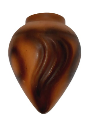 Vintage ceramic wall planter like new, drop shape, handmade