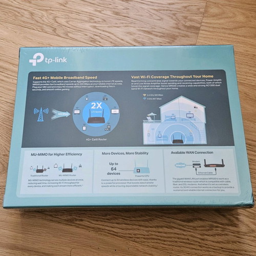 Tp-link MR500 4g+ Mobile Router new in original packaging