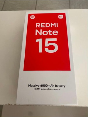 Xiaomi Redmi Note 15 4G 6/128GB Purple new sealed