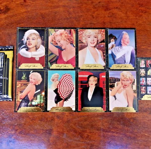9 Κάρτες Marilyn Monroe Sports Time Trading Cards 1995