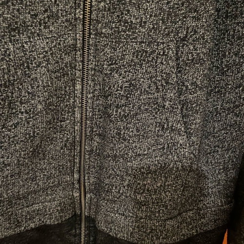 Pull & Bear unisex cardigan used gray with hood