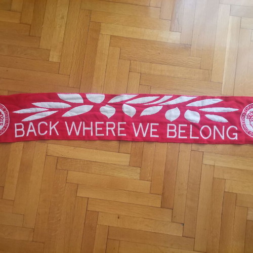 Olympiakos scarf used, authentic