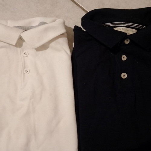 Zara and Dpam boys' polo shirts used, 9-10 years, cotton