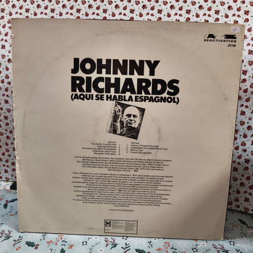 Johnny Richards Orchestra Aqui Se Habla Español vinyl record used, jazz