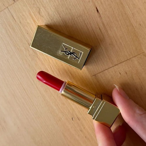 Ysl mini red lipstick like new