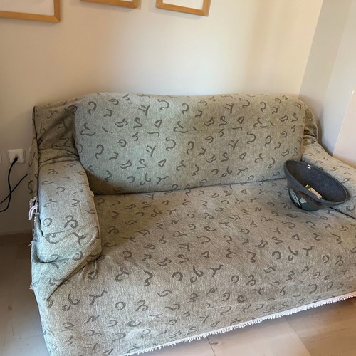 Sofa set with 3-seater and 2-seater, like new