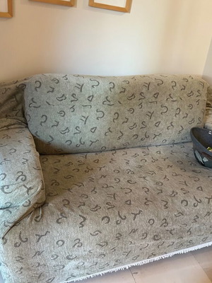 Sofa set with 3-seater and 2-seater, like new