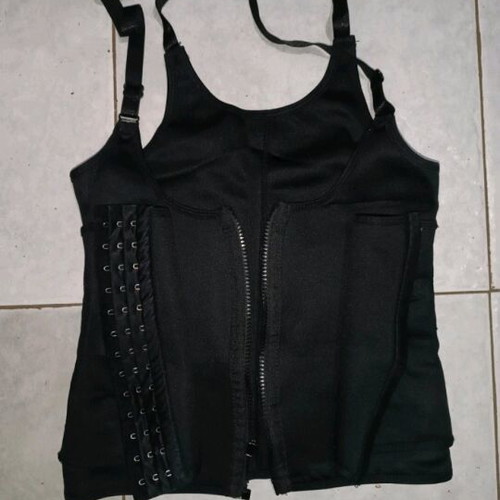 Nebility black waist trainer corset like new