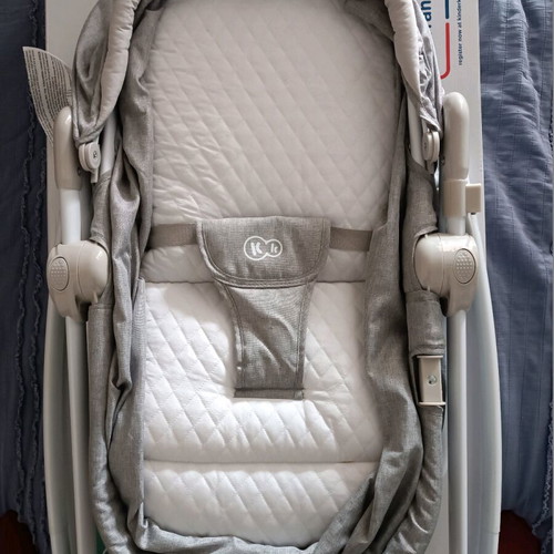 Kinderkraft Unimo 5 in 1 baby recliner like new, stone gray