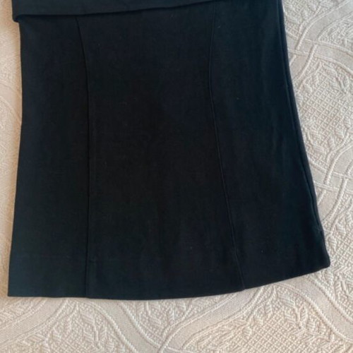 Black fitted mini skirt, size M / 38 / 10