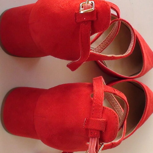 Red Pumps Size 38 New