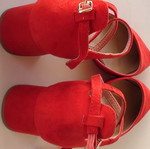 Red Pumps Size 38 New