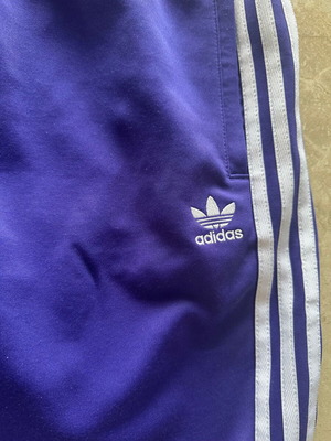Adidas Originals men's purple sweatpants Large like new