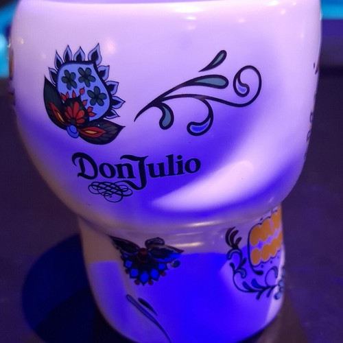 Ceramic Don Julio Skull Shot Glass new, collectible bar decor