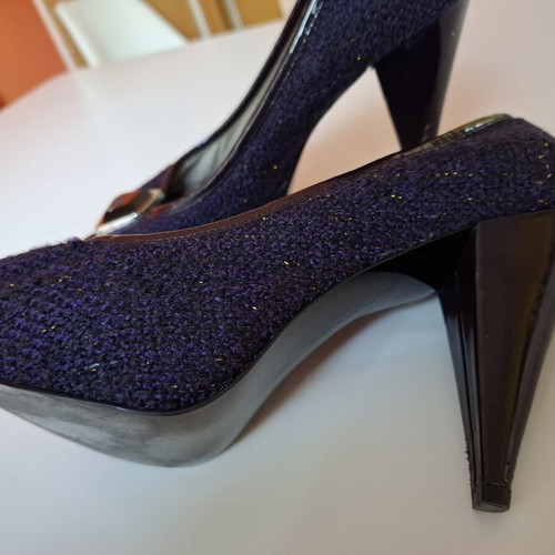 Miss Sixty purple high heel shoes used, size 41