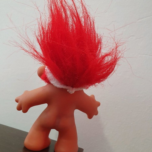 Efxoulis figure used, vintage, troll 12cm