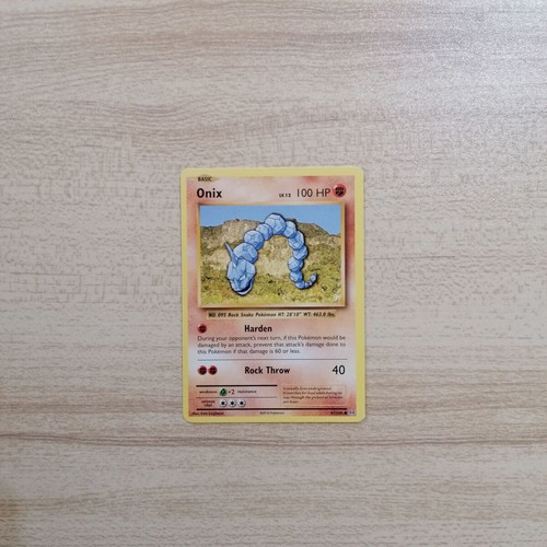 Pokémon Onix Evolutions 2016 card new