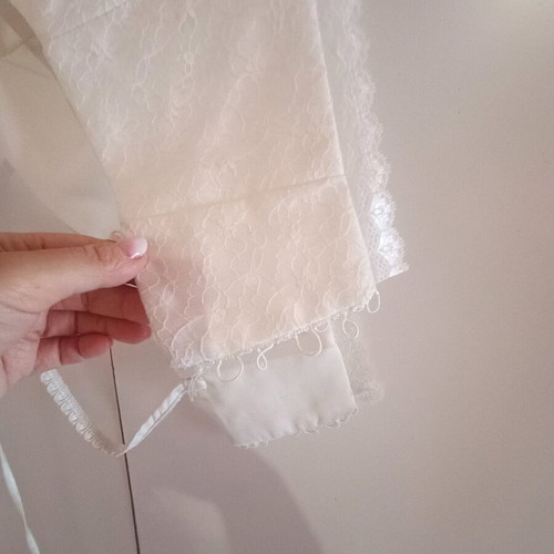 Bridal skirt and bustier like new