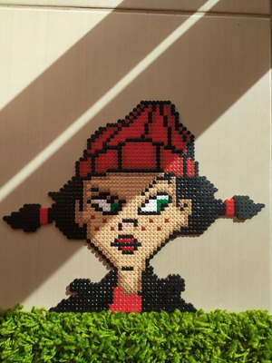 Χειροποίητο Διακοσμητικό Πορτρέτο Ashley Spinelli από τη σειρά Recess