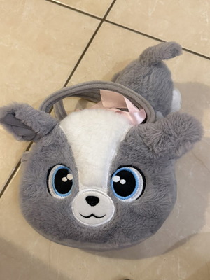 Dog-shaped bag like new