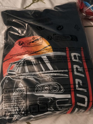 Toyota Supra JDM hoodie black, new