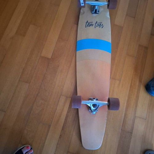 Ten Toes longboard skateboard