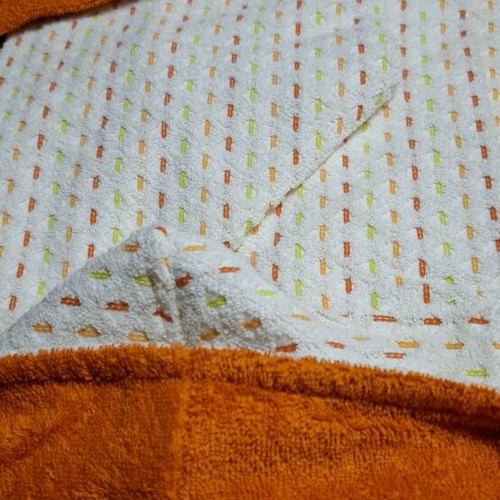 NEF NEF Vintage Bathrobe new, size Large, cream orange