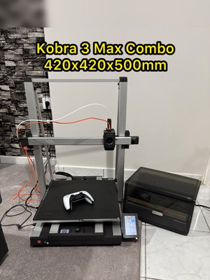 Anycubic Kobra 3 Max 3D εκτυπωτής σαν καινούργιο με δώρο Ace Pro
