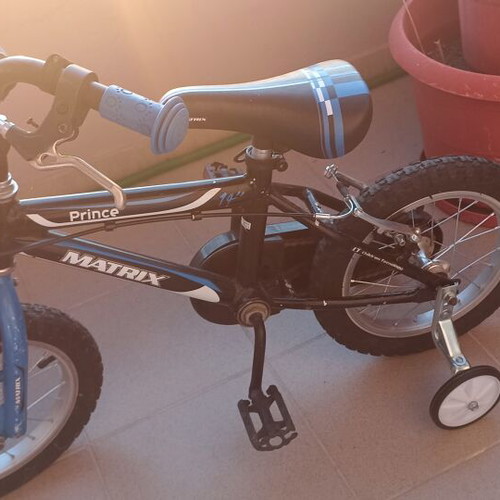 Children's bike 14 inch, blue