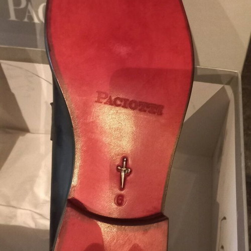 Men's Paciotti shoes new size 40 blue pair