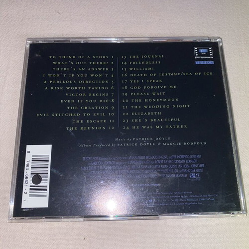 Mary Shelley's Frankenstein Original Motion Picture Soundtrack CD used