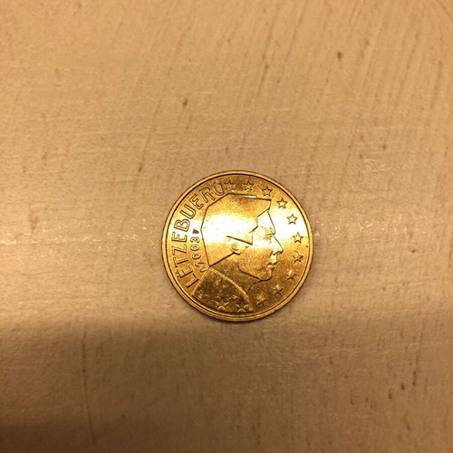 50 cent coin Luxembourg 2003