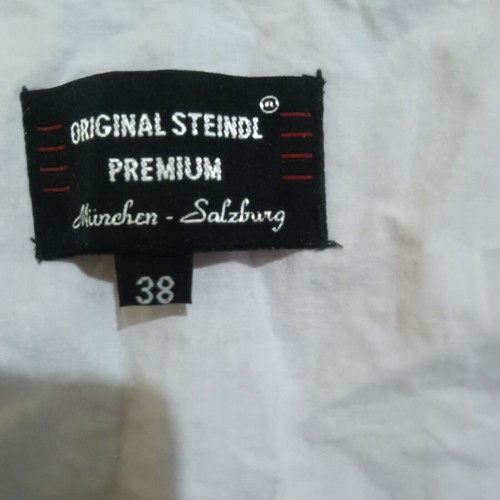 Short-sleeve dress medium size, like new, mako fabric