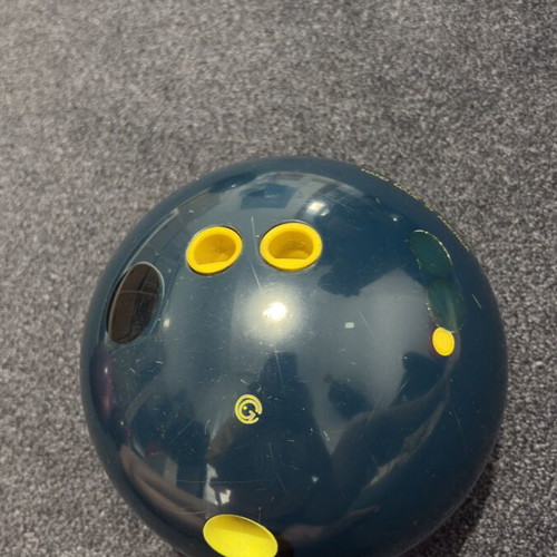 Bowling ball like new with holes