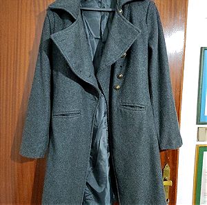Μακρύ γκρι παλτό medium