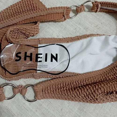 Bikini Shein new, brown, size S