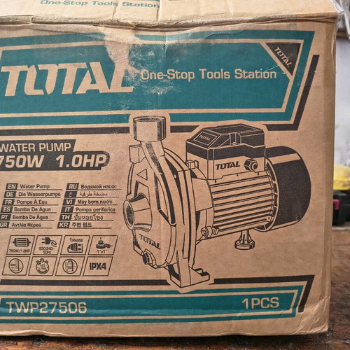 Water pump 1hp single-phase complete like new