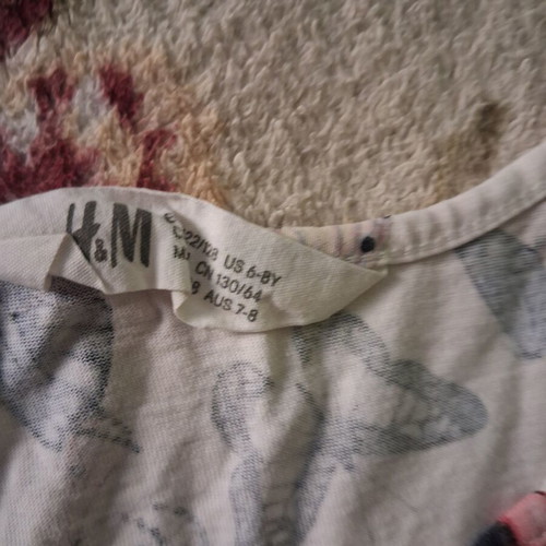 H&M dress for girls 4-6 years used, colorful