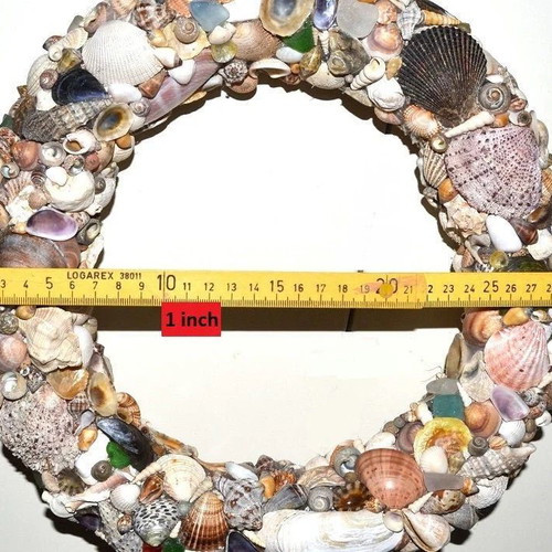 Seashell decorative wreath new