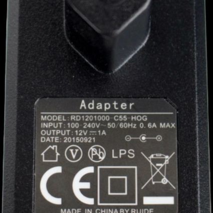 Adapter RUIDE RD1201000-C55-H0G 12V used