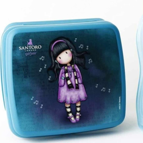 Sandoro Tupperware toast container new, girls collectible set