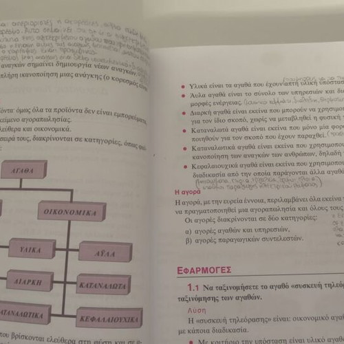 Principles of Economic Theory G’ Lyceum Savvalas like new