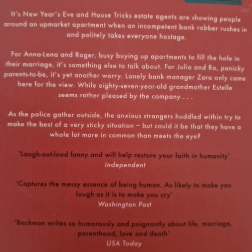 Anxious People book new, English