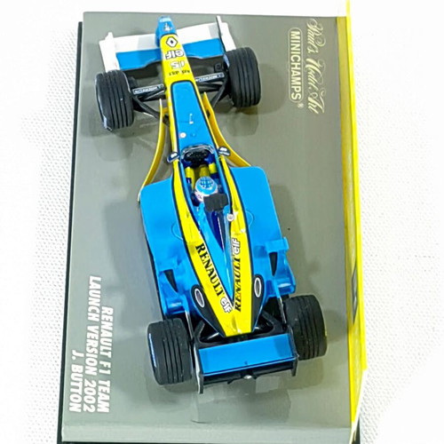 Renault F1 Launch Version 2002 Jenson Button 1:43 Minichamps