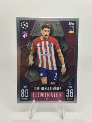 Συλλεκτική κάρτα Jose Maria Gimenez Eliminator TOPPS Match Attax 2024 σαν καινούργιο