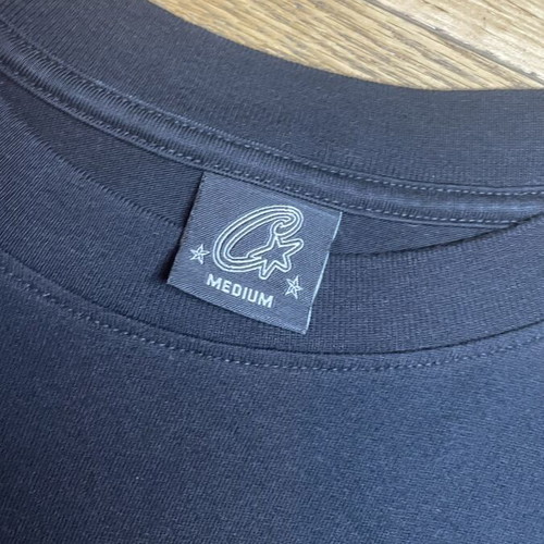 Corteiz Alcatraz Reflective T-shirt Size M New Black