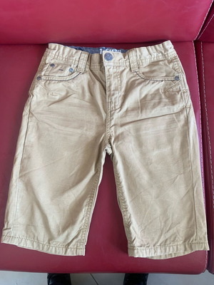 Orchestra boys' short pants 9-10 years like new, beige 134 cm