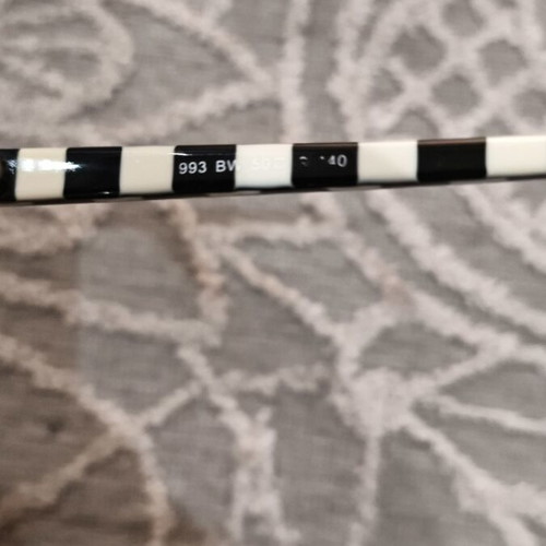 Eyeglasses frame in black and white, like new